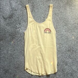 Billabong Yellow Tank Top